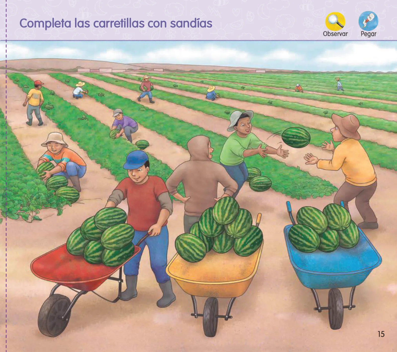 Miniatura página 17 de Crea, resuelve y aprende. Material impreso para niñas y niños de 5 años · 2024