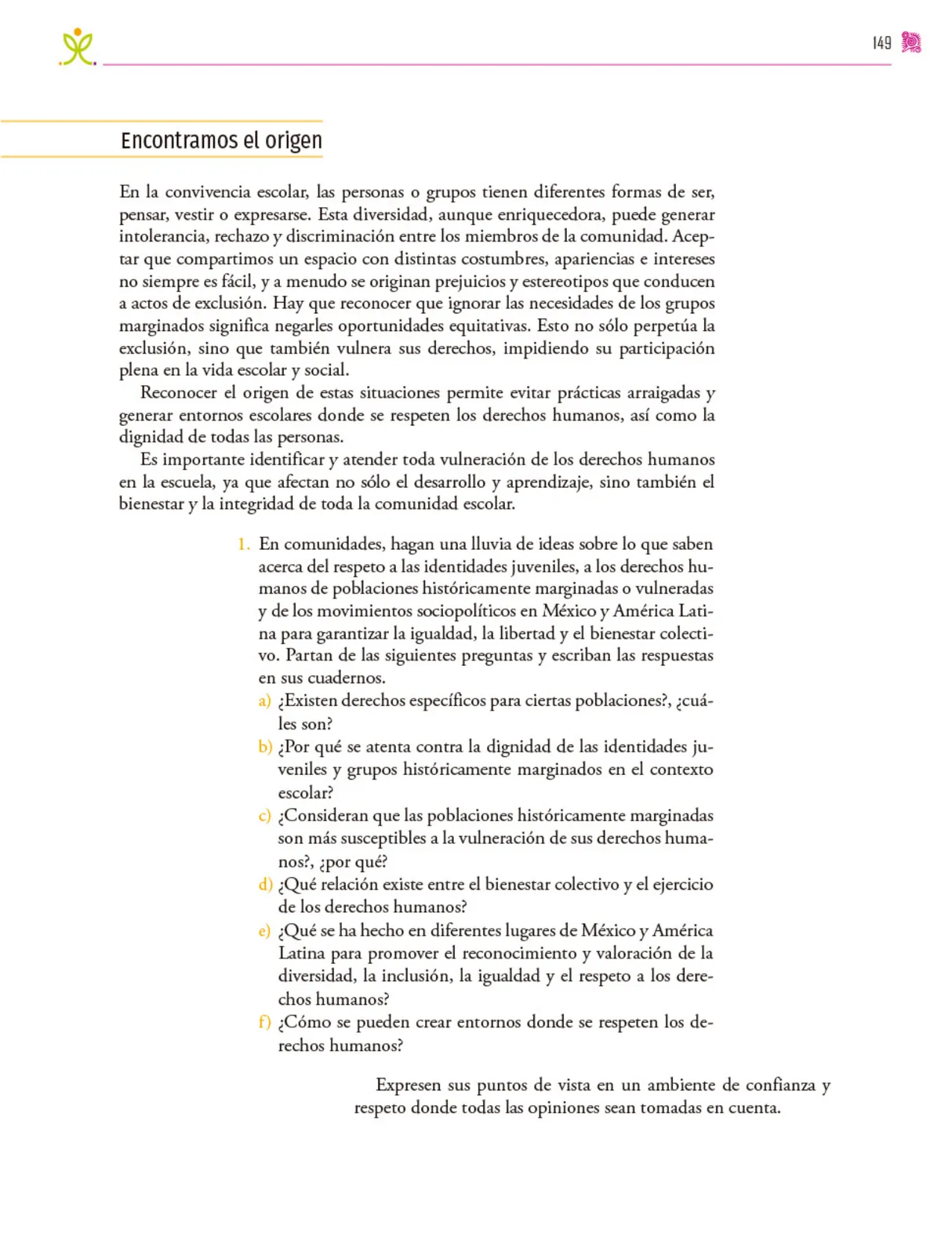 Miniatura página 150 de Colección Sk´asolil. Nuestro libro de proyectos.   Libro de Educación Secundaria Grado 2°  Ciclo Escolar 2025 - 2026