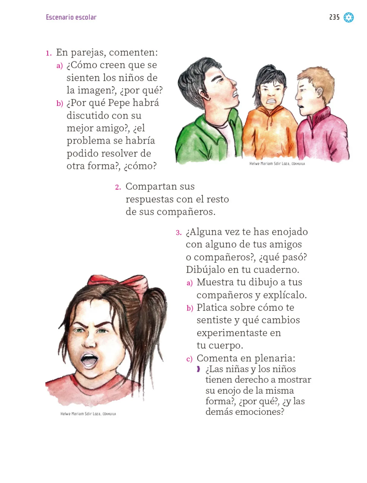 Miniatura página 236 de Proyectos Escolares.   Libro de Educación Primaria Grado 1°  Ciclo Escolar 2025 - 2026