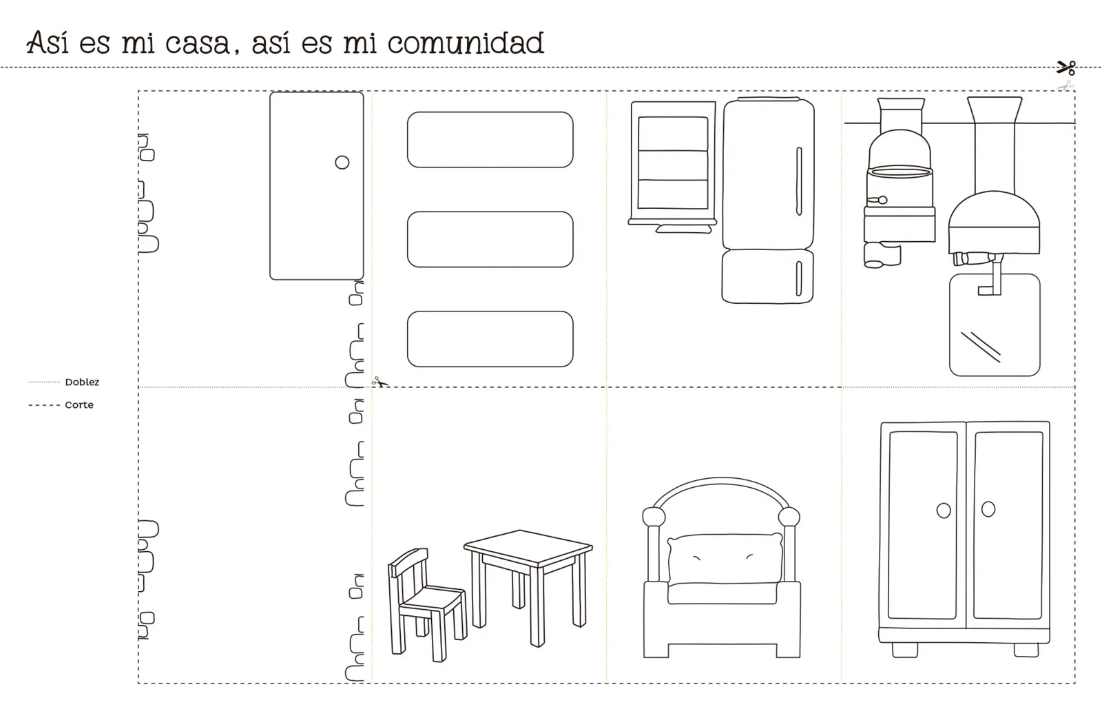Página 12 de Jugar e imaginar con mi material manipulable de Preescolar. Libro de Educación Preescolar Grado 1° Ciclo Escolar 2025 - 2026