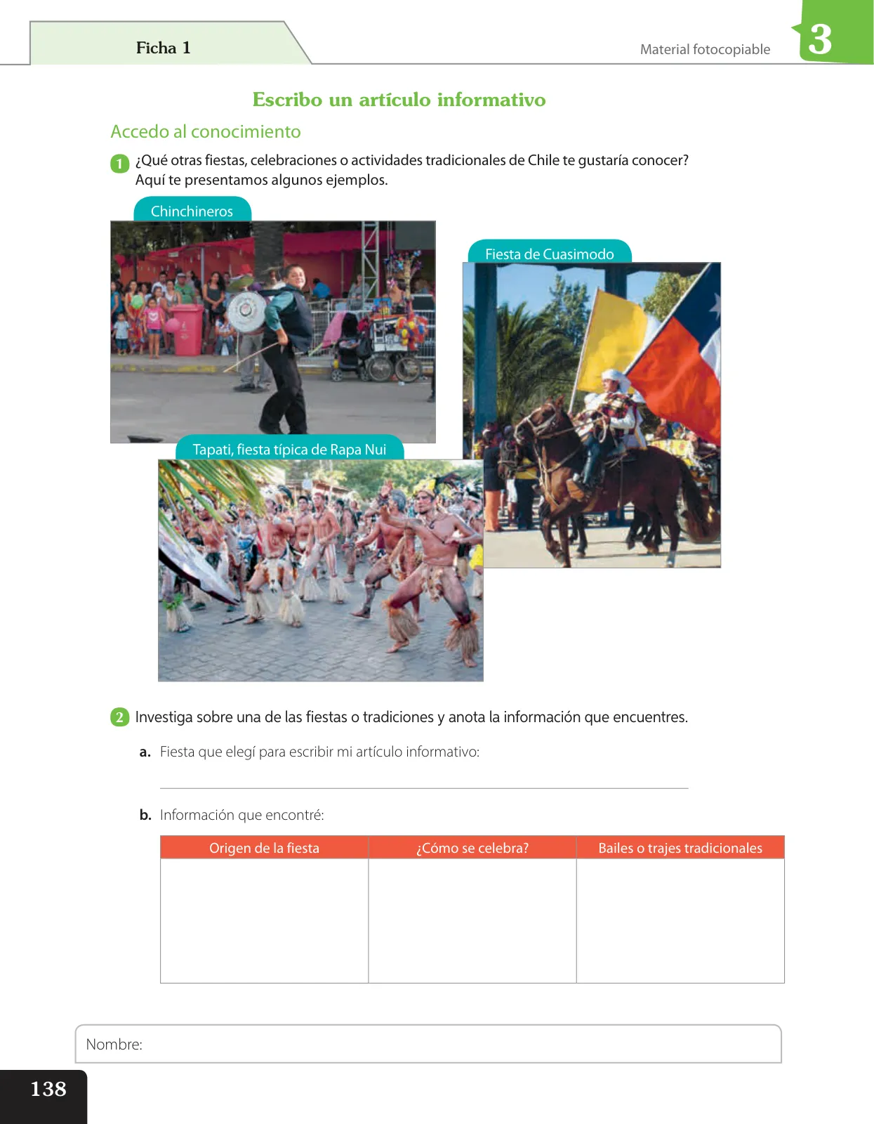 Miniatura página 43 de Lenguaje y Comunicación – Quinto Básico | Texto del Estudiante MINEDUC – Descargar PDF · 2024