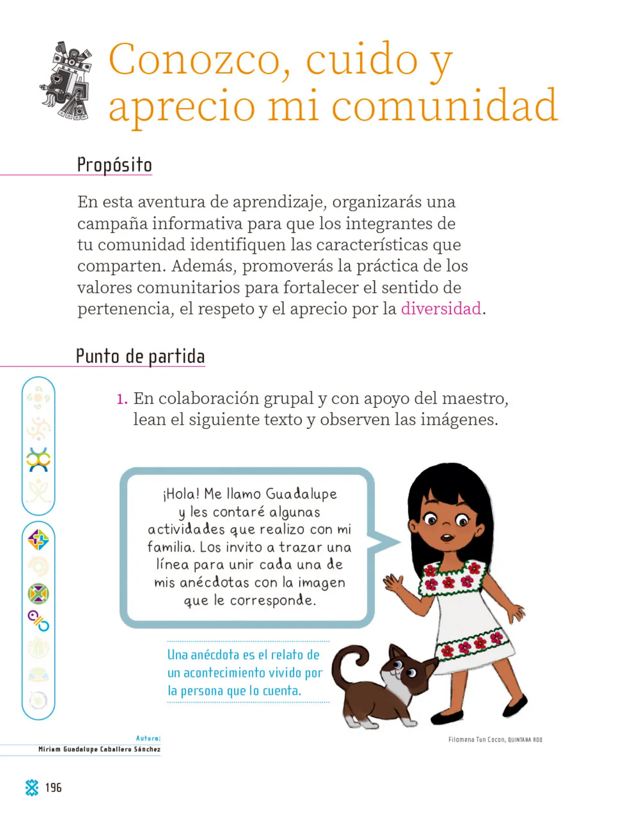 Página 197 de Proyectos Comunitarios. Libro de Educación Primaria Grado 1° Ciclo Escolar 2025 - 2026