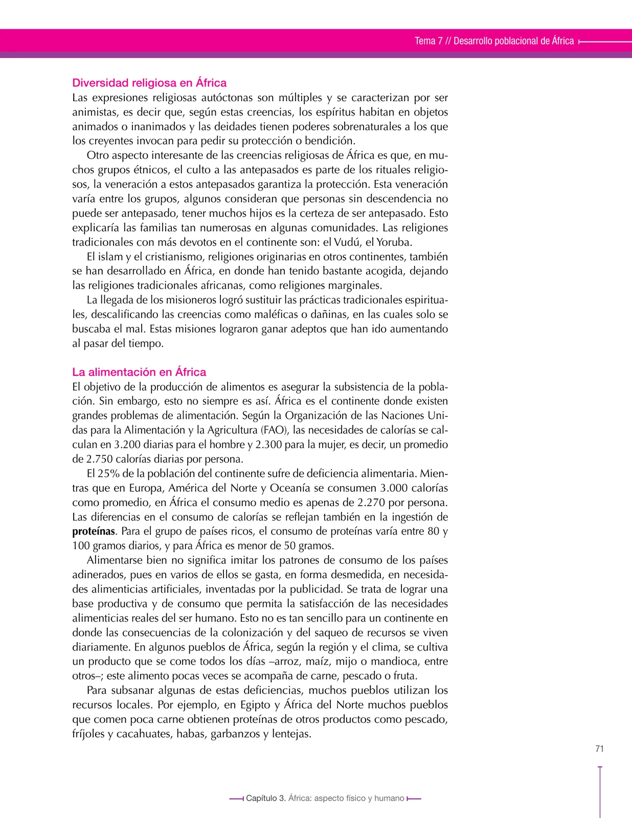 Miniatura página 71 de Ciencias Sociales 8° · Secundaria Activa