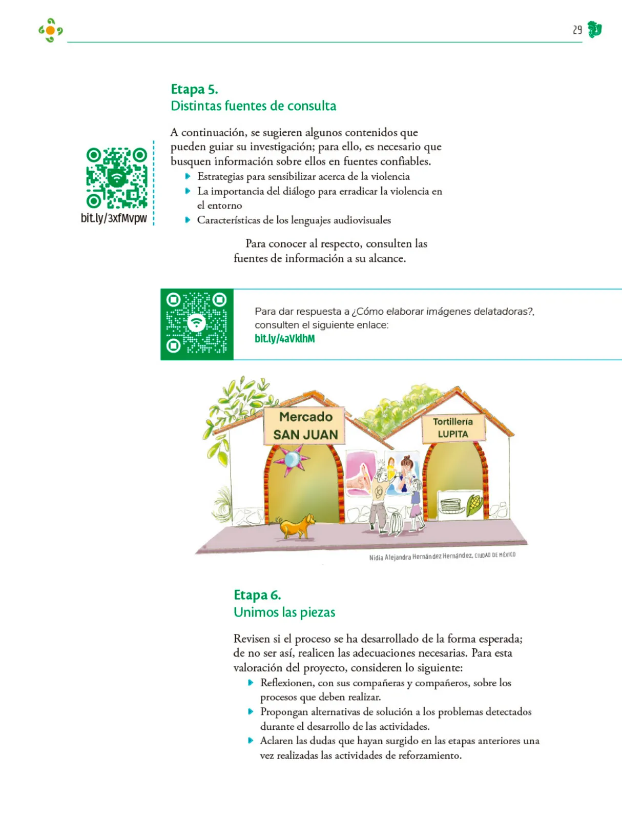 Miniatura página 30 de Colección Nanahuatzin. Nuestro libro de Proyectos.  Tomo III.  Libro de Educación Telesecundaria Grado 3°  Ciclo Escolar 2025 - 2026