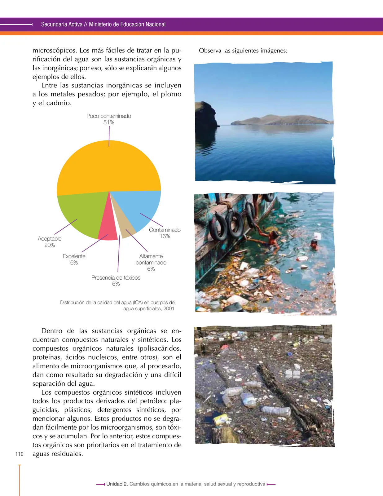 Miniatura página 110 de Ciencias Naturales 8° · Secundaria Activa