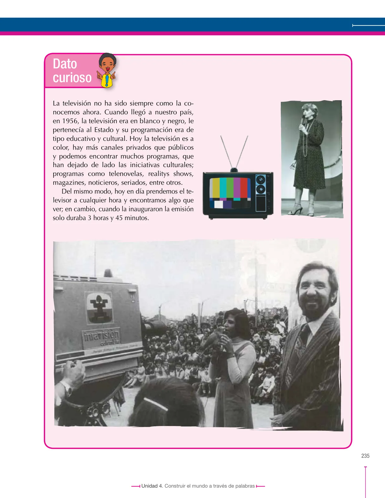 Miniatura página 235 de Lenguaje 6° · Secundaria Activa
