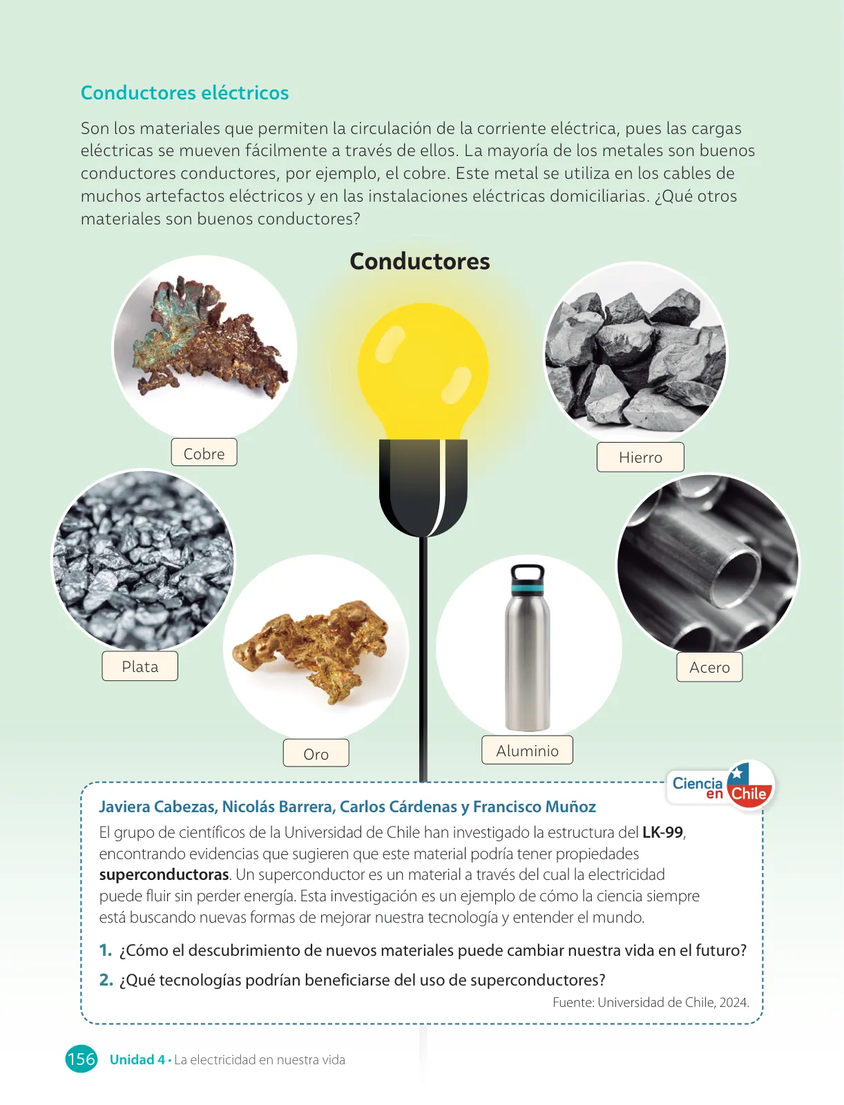 Miniatura página 158 de Libro de Ciencias Naturales – Quinto Básico | Texto del Estudiante MINEDUC – Descargar PDF · 2024