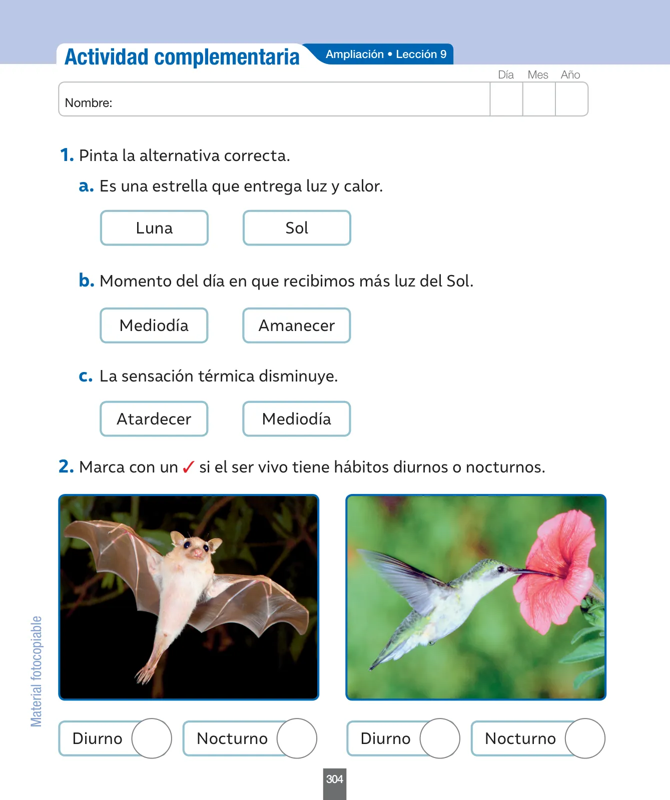 Página 113 de Ciencias Naturales – Primero Básico | Texto del Estudiante (MINEDUC) – Descargar PDF · 2024
