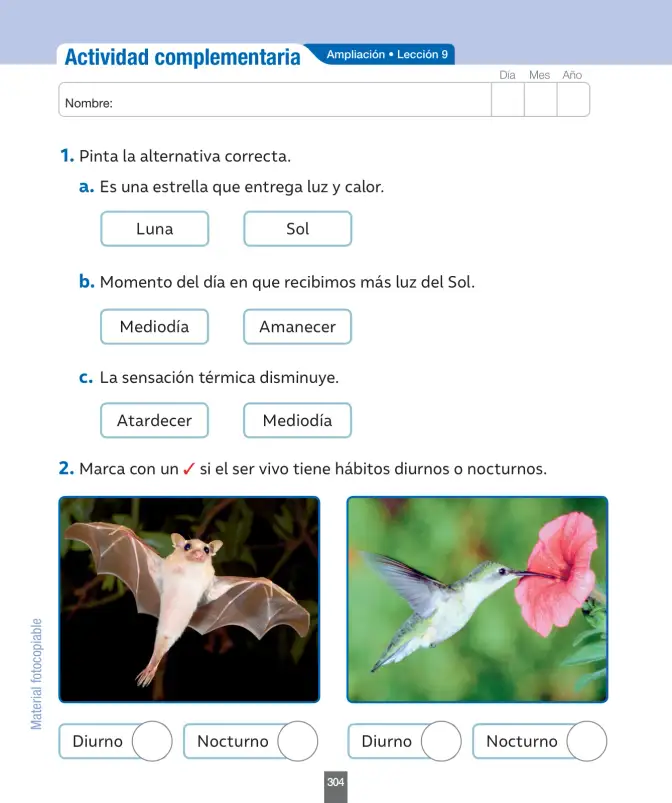 Página 113 de Ciencias Naturales – Primero Básico | Texto del Estudiante (MINEDUC) – Descargar PDF · 2024