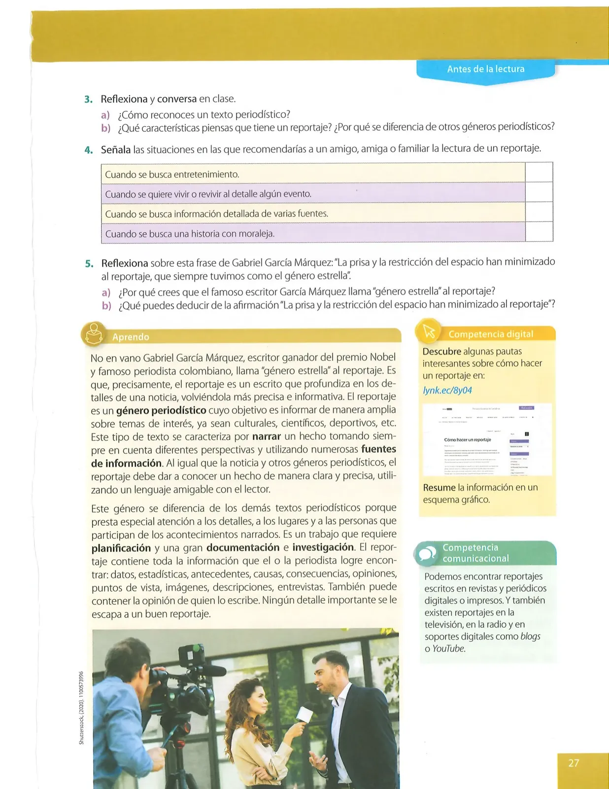 Página 27 de Lengua Y Literatura · 8 EGB · 2025