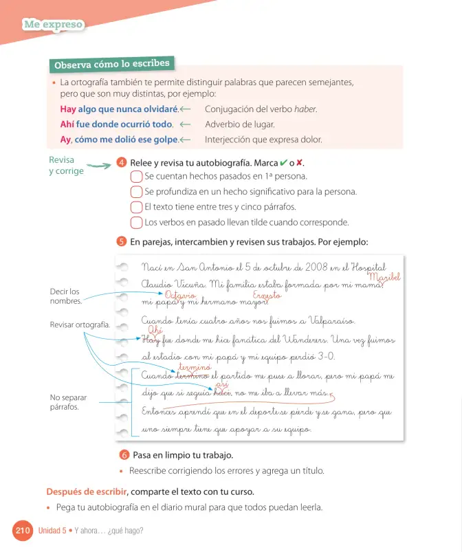 Página 212 de Lenguaje y Comunicación – Cuarto Básico | Texto del Estudiante MINEDUC – Descargar PDF · 2024