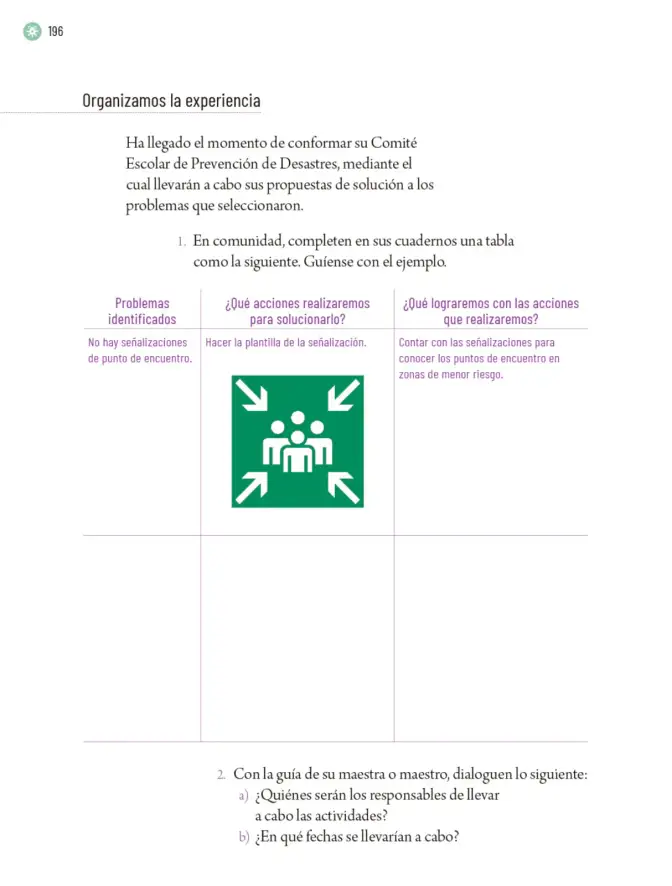 Página 199 de Proyectos Escolares. Libro de Educación Primaria Grado 6° Ciclo Escolar 2025 - 2026