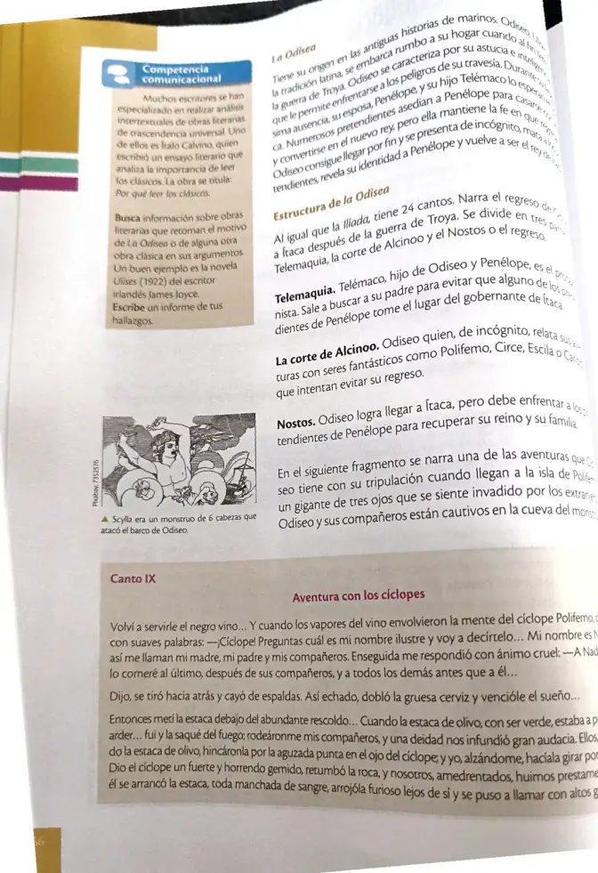 Página 73 de Lengua y Literatura 1° · 2025