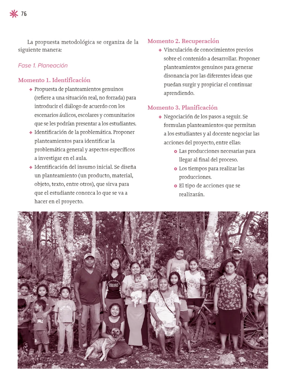 Página 77 de Un libro sin recetas, para la maestra y el maestro. Fase 3 Libro de Educación Primaria Grado 1°, 2° Ciclo Escolar 2025 - 2026