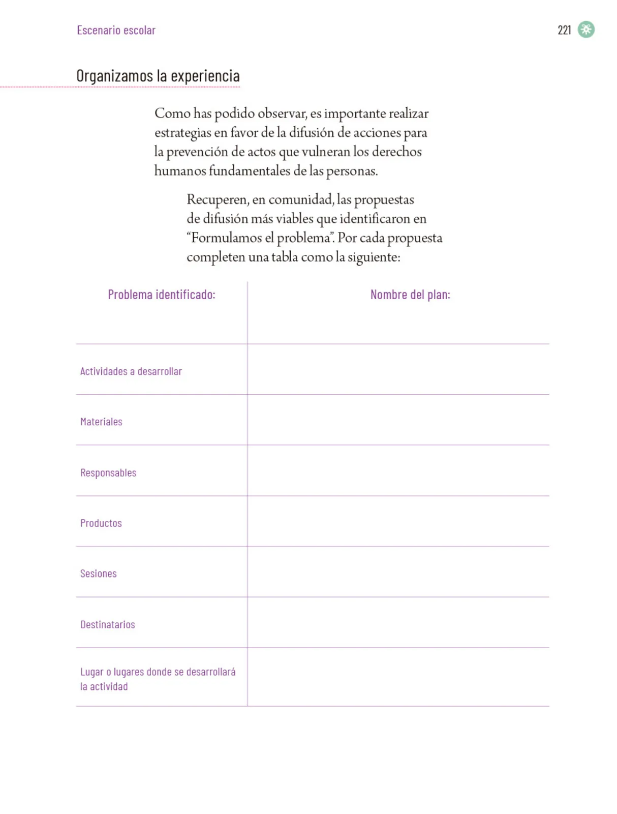 Miniatura página 224 de Proyectos Escolares.   Libro de Educación Primaria Grado 5°  Ciclo Escolar 2025 - 2026