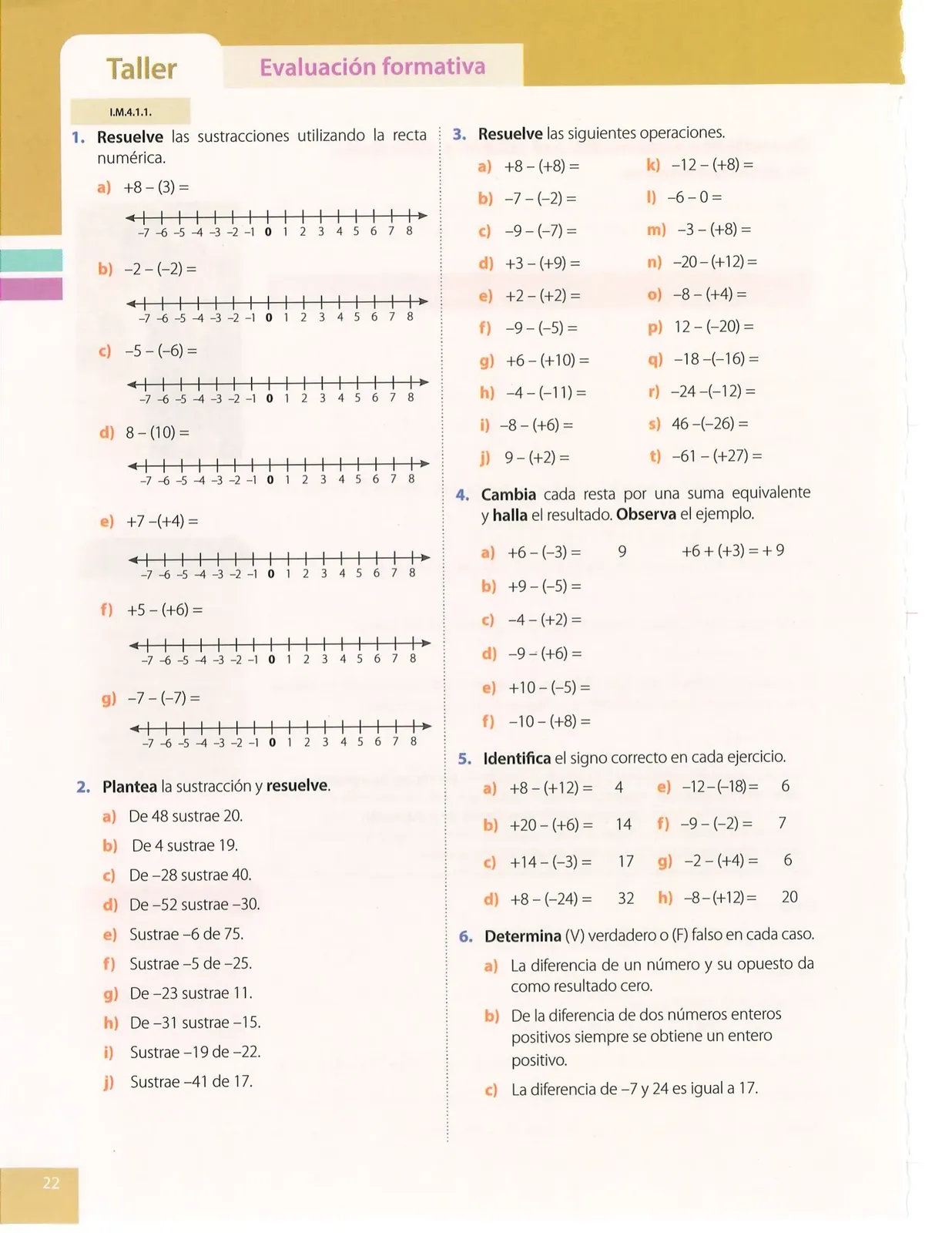 Miniatura página 22 de Matematica · 8 EGB · 2025
