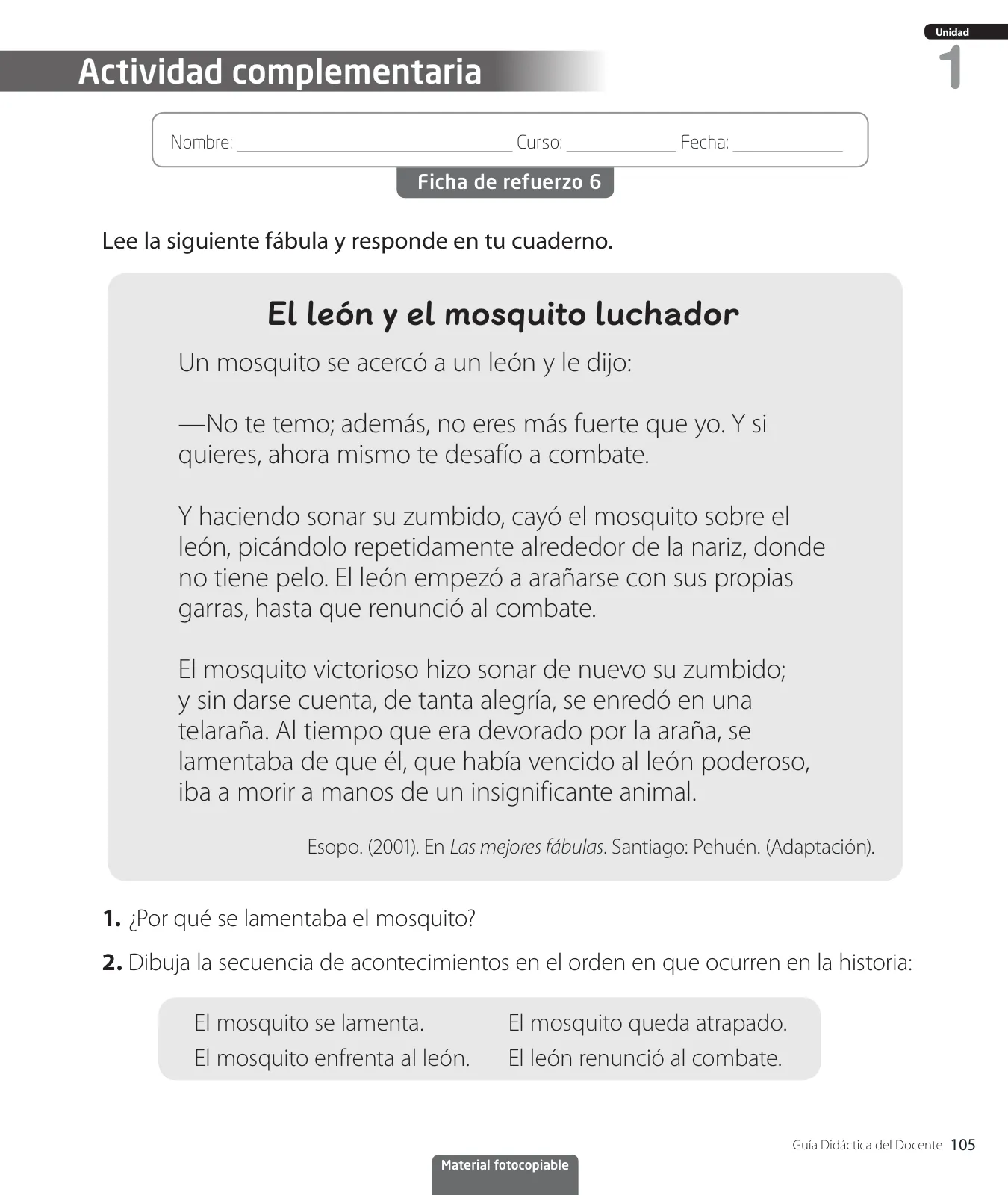 Miniatura página 107 de Lenguaje y Comunicación – Segundo Básico – Texto del Estudiante MINEDUC – Descargar PDF · 2024