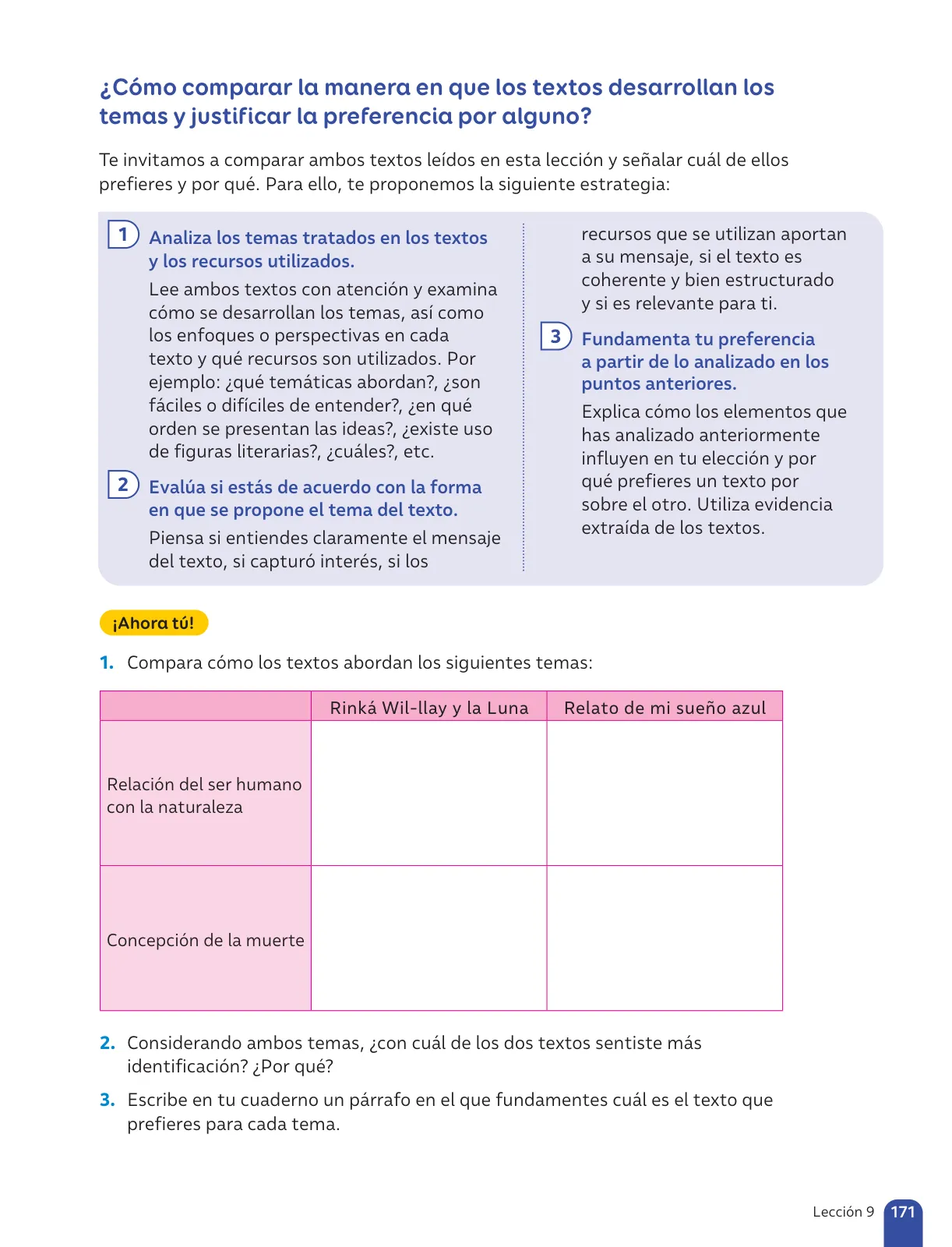 Miniatura página 173 de Lenguaje y Comunicación – Sexto Básico | Texto del Estudiante MINEDUC – Descargar PDF · 2024