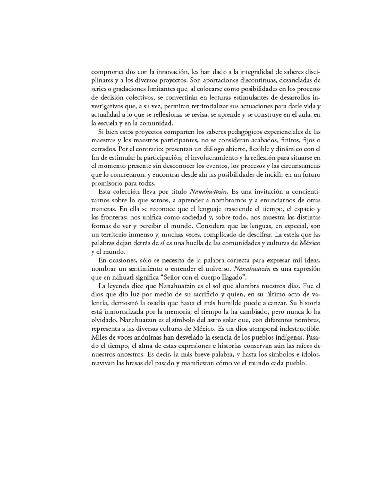 Página 9 de Colección Nanahuatzin. Nuestro libro de proyectos. Libro de Educación Secundaria Grado 3° Ciclo Escolar 2025 - 2026
