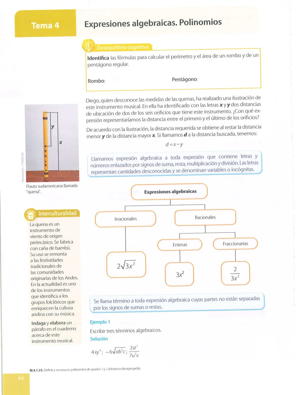 Miniatura página 64 de Matematica · 9 EGB · 2025