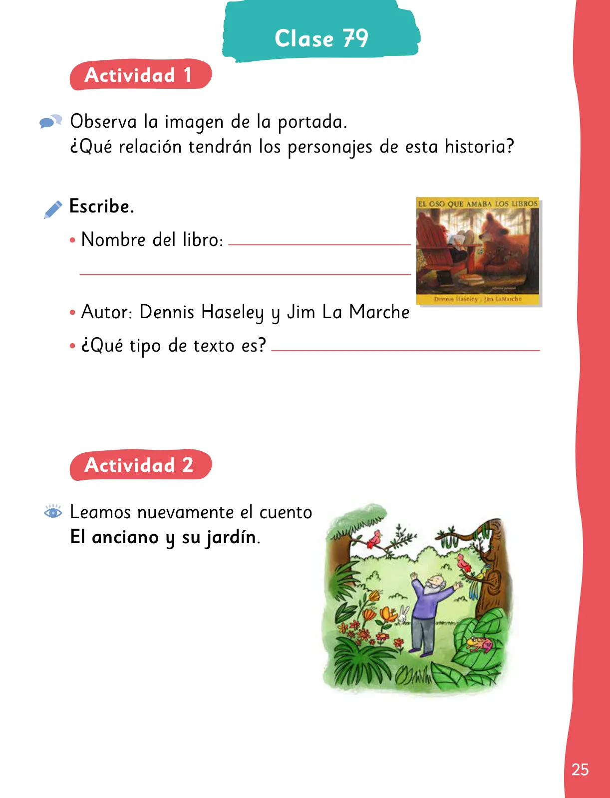 Página 27 de Lenguaje y Comunicación – Segundo Básico – Texto del Estudiante MINEDUC – Descargar PDF · 2024