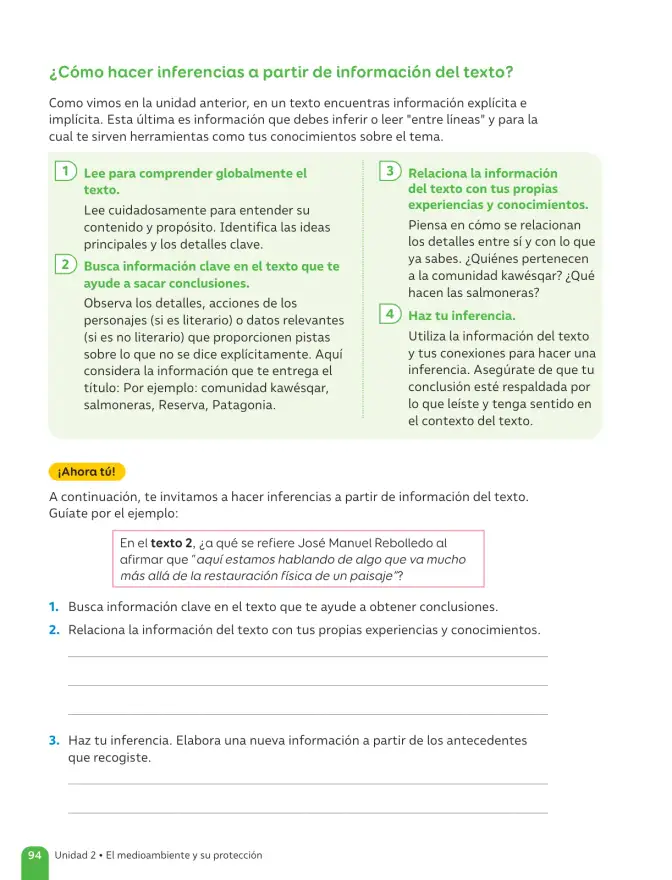 Página 96 de Lenguaje y Comunicación – Sexto Básico | Texto del Estudiante MINEDUC – Descargar PDF · 2024