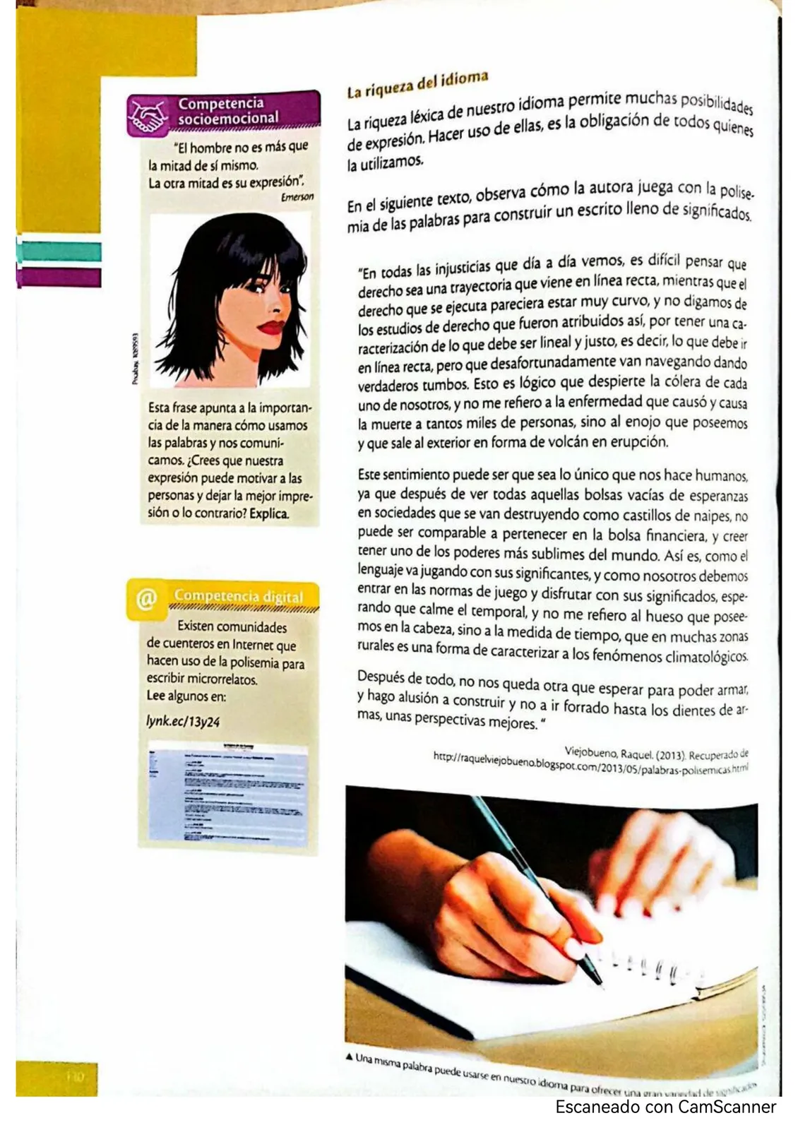 Miniatura página 113 de Lengua Y Literatura · 3ro BGU · 2024