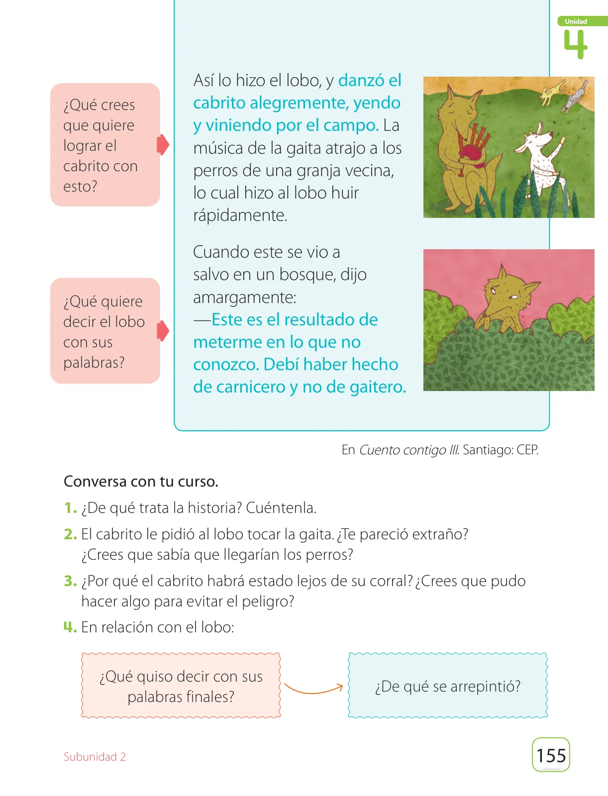 Página 157 de Lenguaje y Comunicación – Segundo Básico – Texto del Estudiante MINEDUC – Descargar PDF · 2024