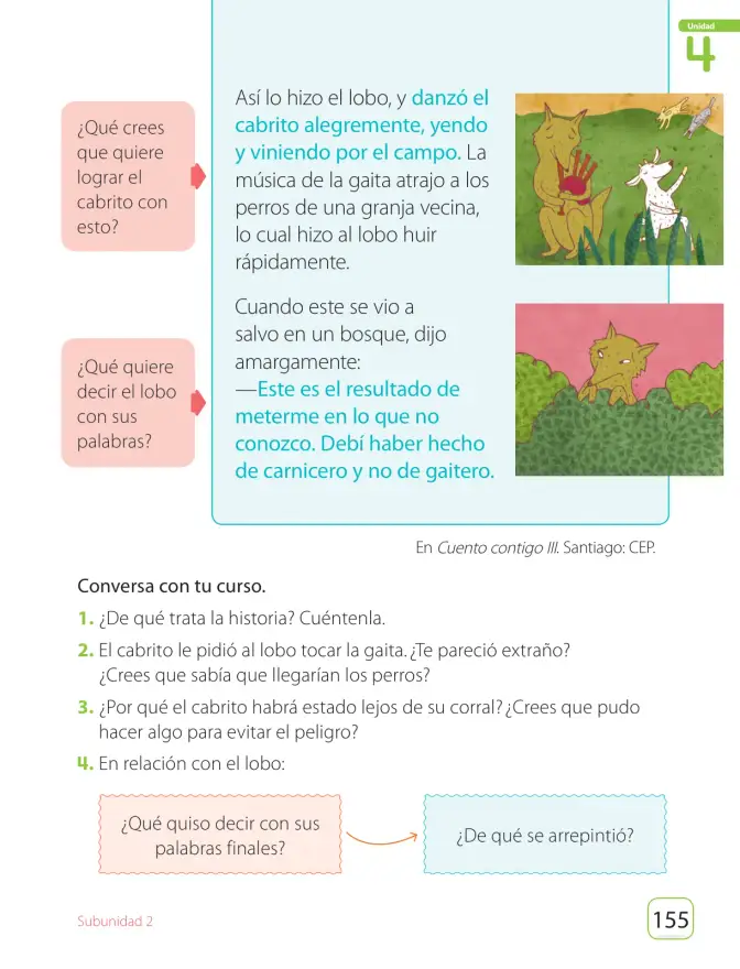 Página 157 de Lenguaje y Comunicación – Segundo Básico – Texto del Estudiante MINEDUC – Descargar PDF · 2024