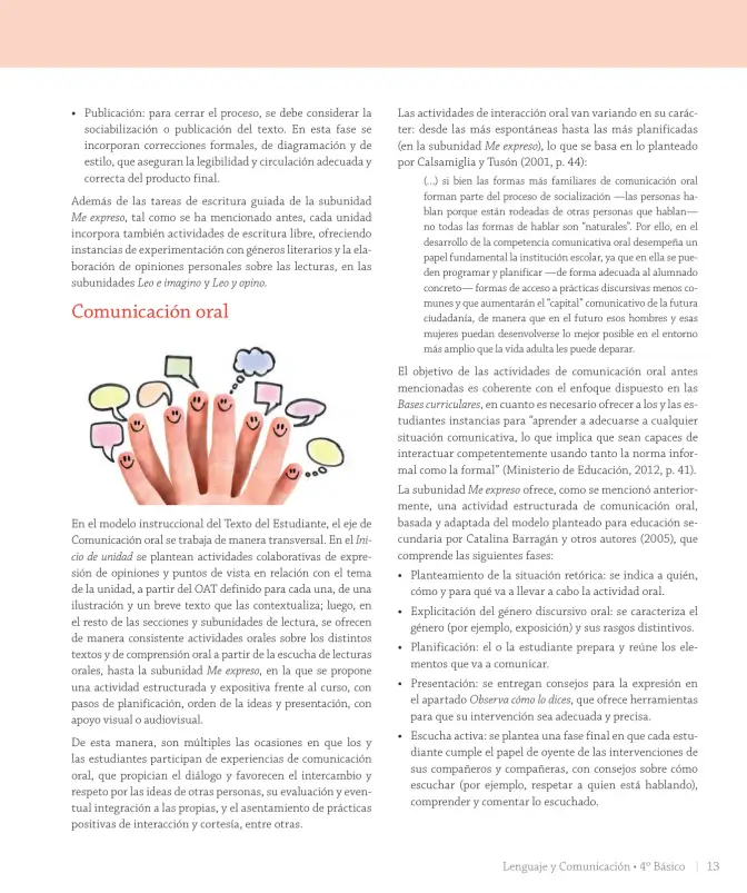Página 15 de Lenguaje y Comunicación – Cuarto Básico | Texto del Estudiante MINEDUC – Descargar PDF · 2024
