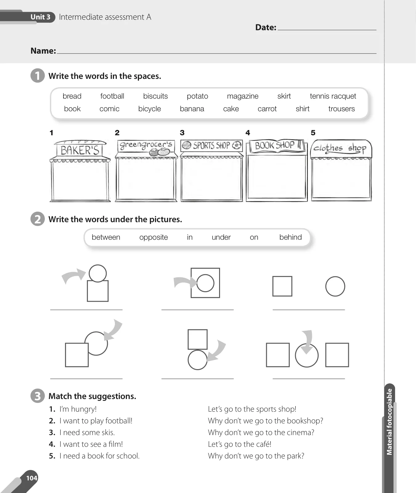 Miniatura página 106 de Inglés – Quinto Básico | Texto del Estudiante MINEDUC – Descargar PDF · 2024