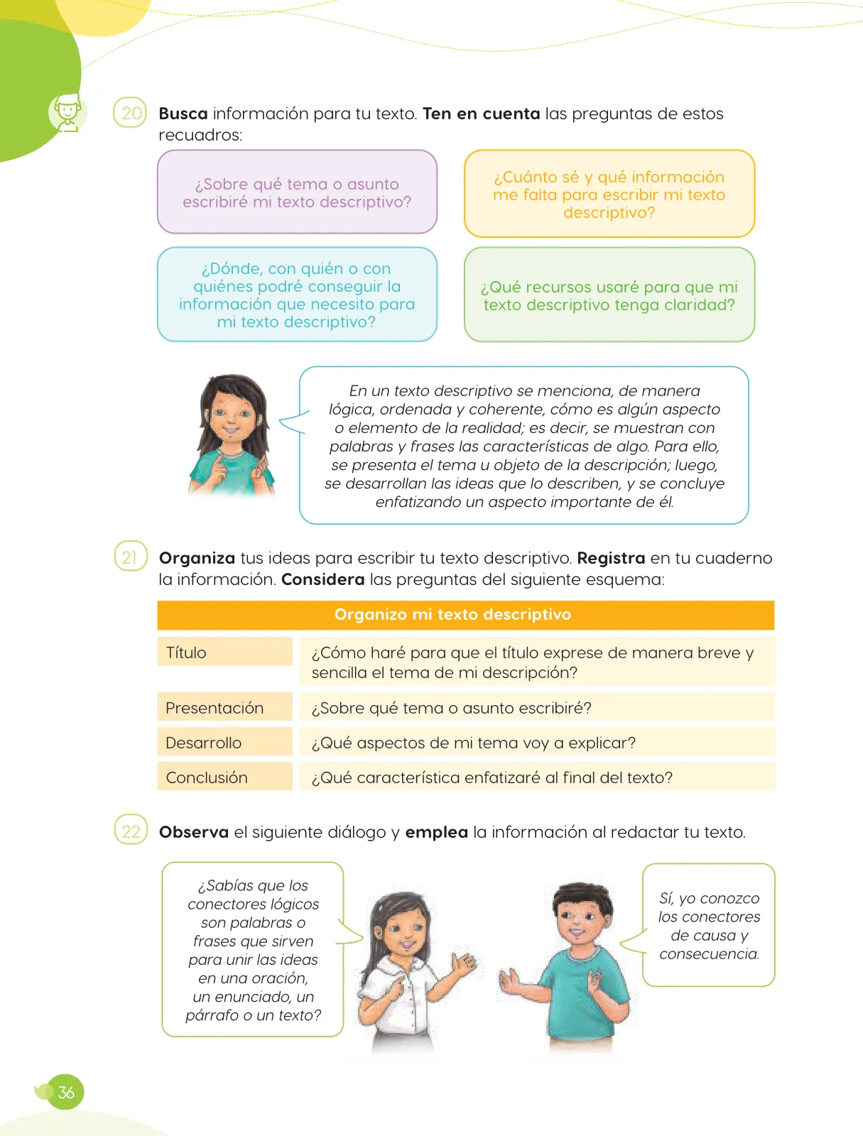 Página 38 de Cuadernillo de Comunicación 5. Quinto grado de Primaria · 2024
