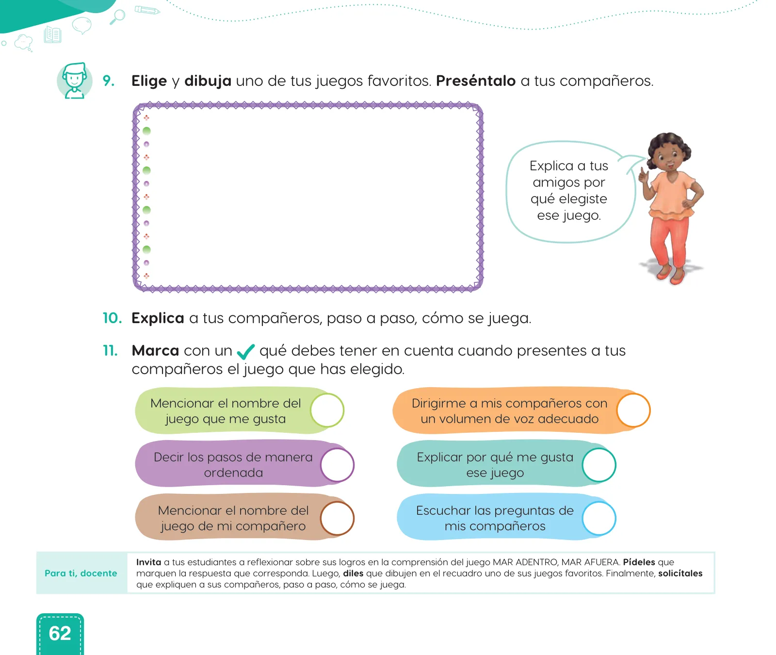 Página 64 de Cuadernillo de Comunicación 1, primer grado de Primaria · 2023