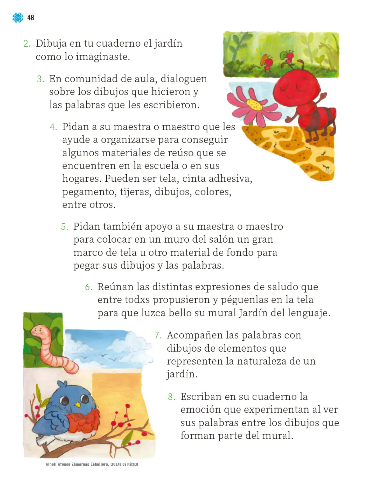 Página 51 de Proyectos de Aula. Libro de Educación Primaria Grado 2° Ciclo Escolar 2025 - 2026
