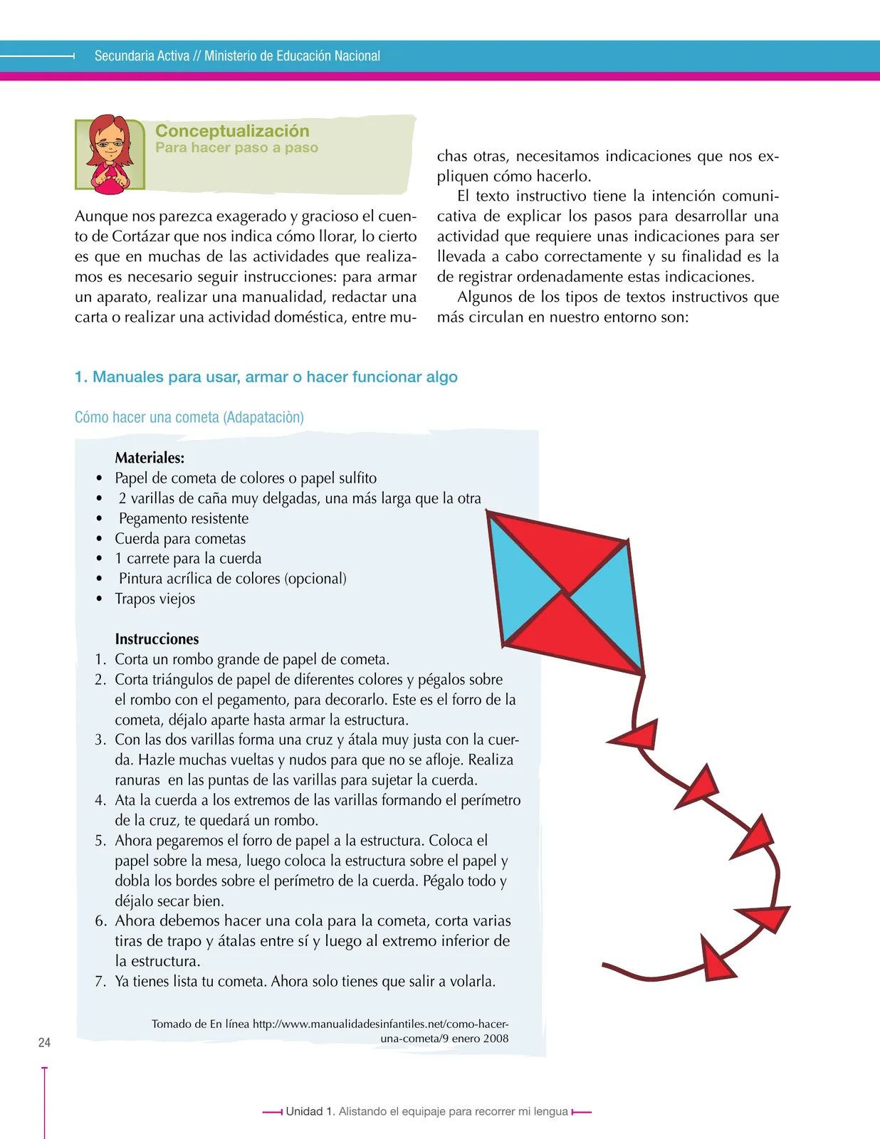 Página 24 de Lenguaje 7° · Secundaria Activa
