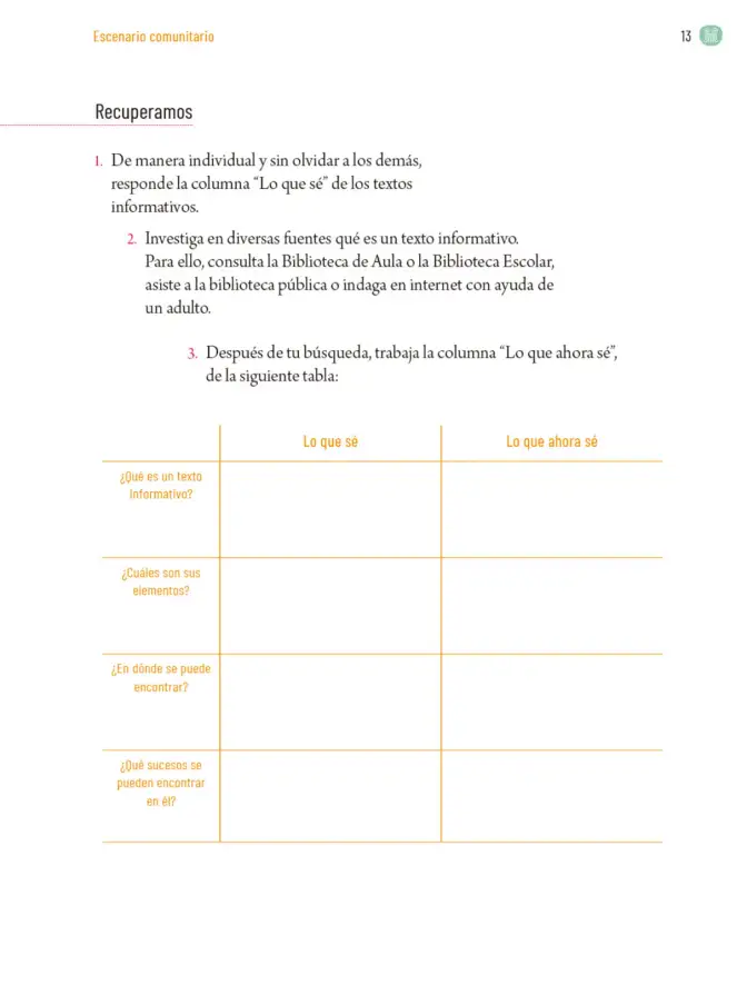 Página 16 de Proyectos Comunitarios. Libro de Educación Primaria Grado 5° Ciclo Escolar 2025 - 2026