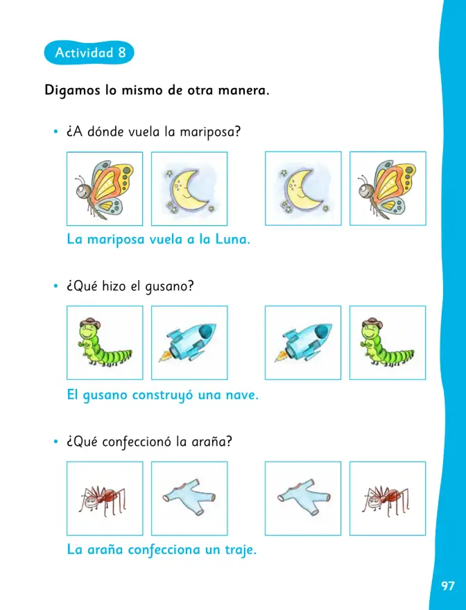 Página 100 de Lenguaje y Comunicación – Primero Básico | Texto del Estudiante MINEDUC – Descargar PDF · 2024