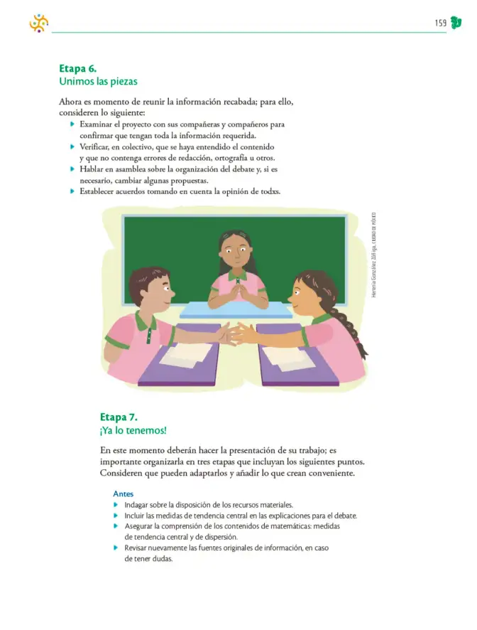 Página 160 de Colección Nanahuatzin. Nuestro libro de Proyectos. Tomo II. Libro de Educación Telesecundaria Grado 3° Ciclo Escolar 2025 - 2026