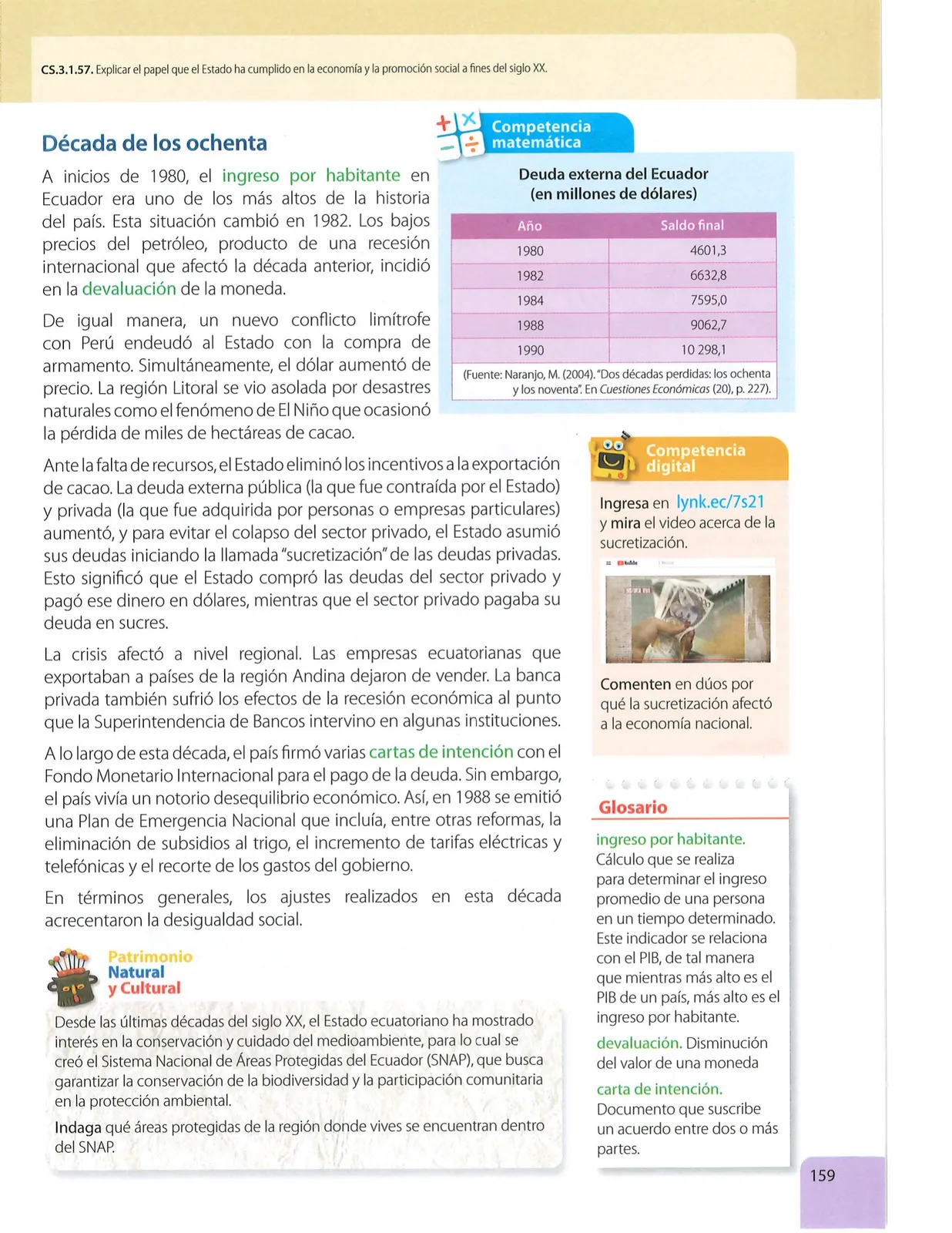 Página 160 de Estudios Sociales · 7 EGB · 2024