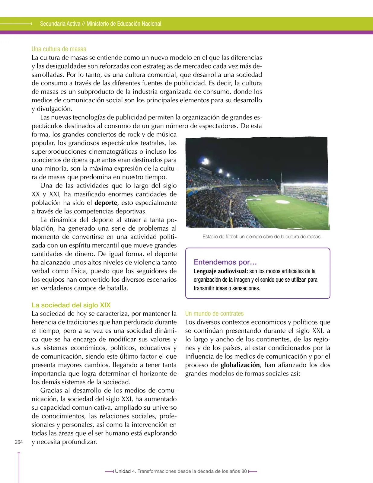 Miniatura página 264 de Ciencias Sociales 9° · Secundaria Activa
