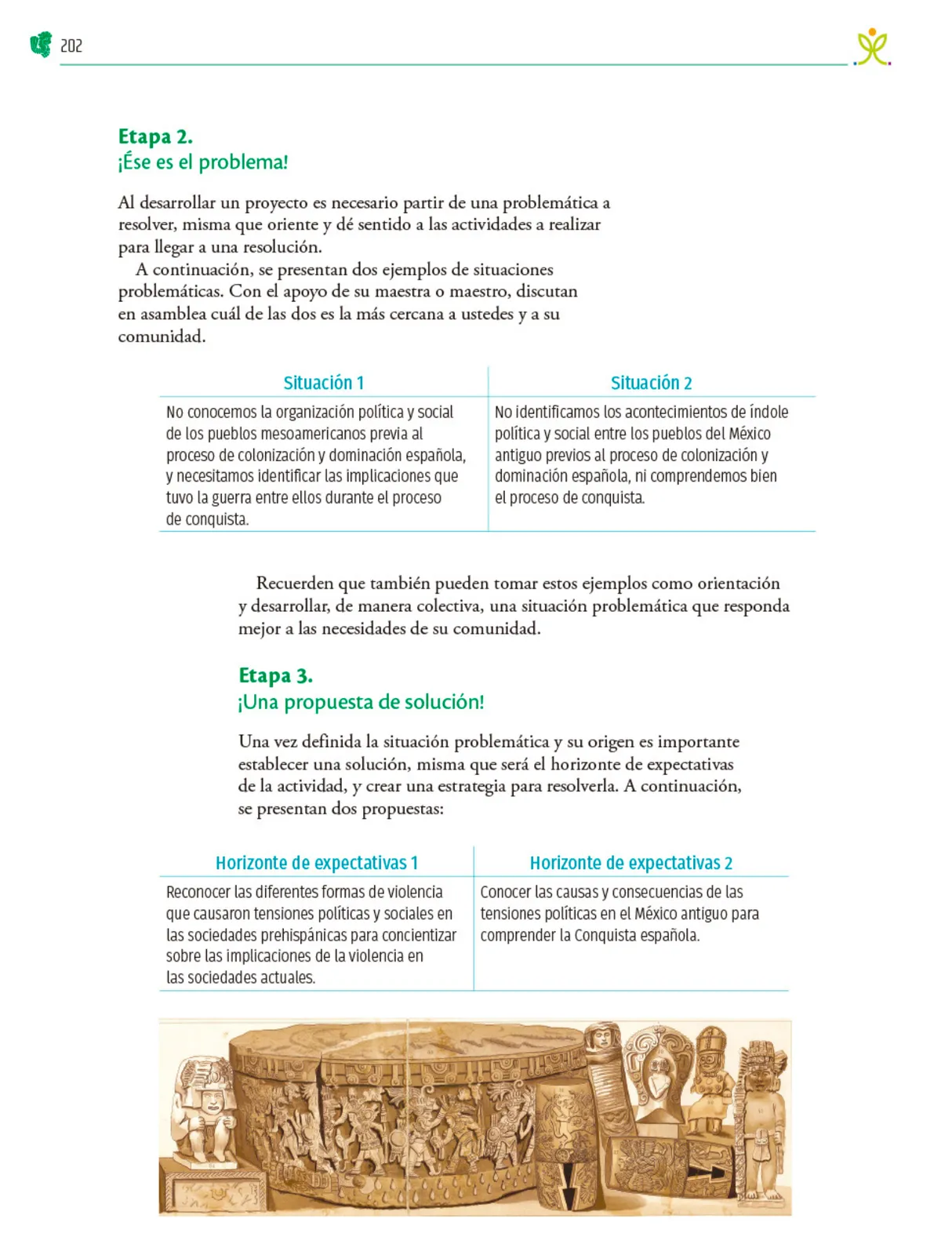 Página 203 de Colección Sk´asolil. Nuestro libro de Proyectos. Tomo I. Libro de Educación Telesecundaria Grado 2° Ciclo Escolar 2025 - 2026