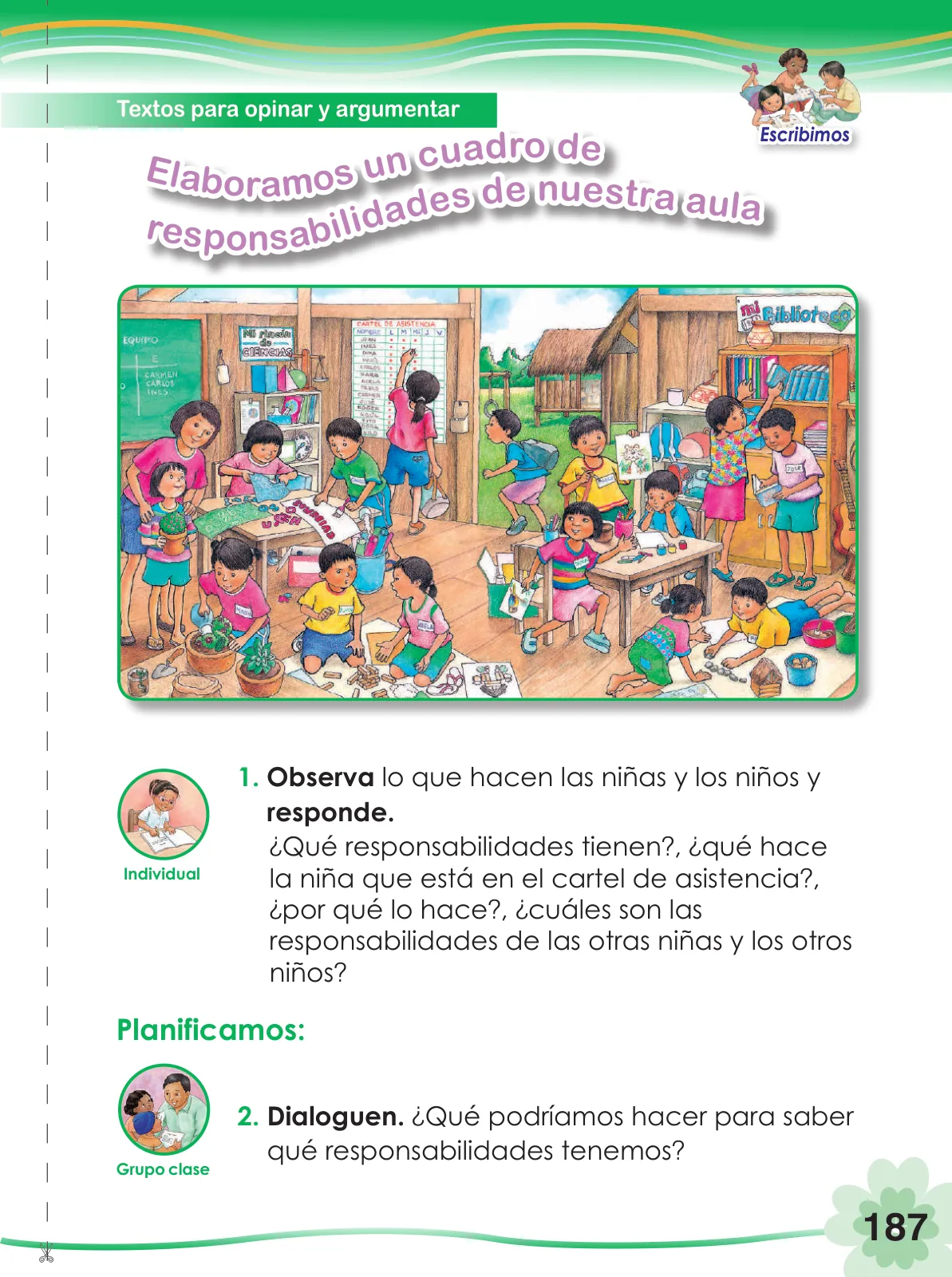Miniatura página 189 de Comunicación 2 : cuaderno de trabajo para segundo grado de Educación Primaria 2019 · 2019