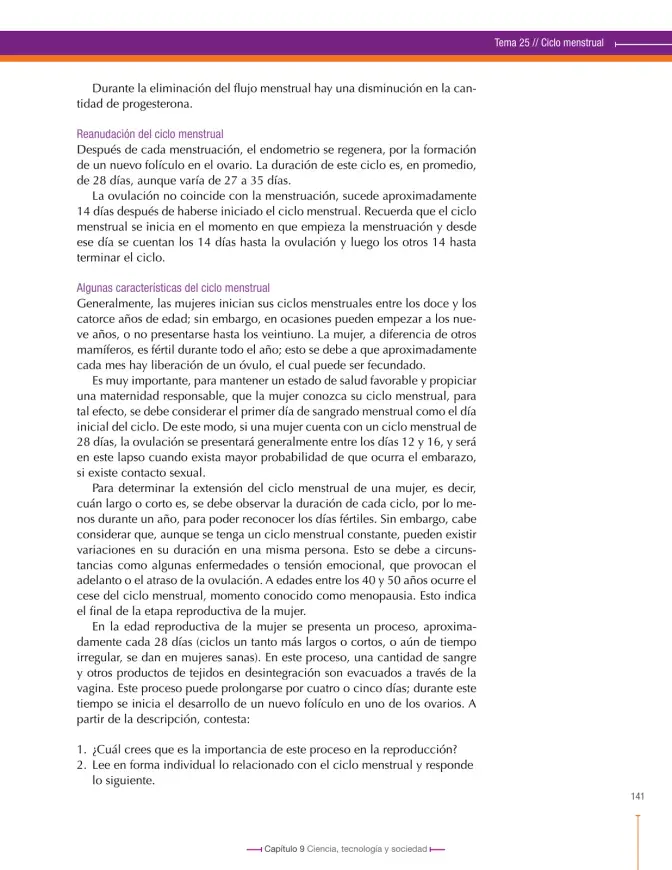 Página 141 de Ciencias Naturales 8° · Secundaria Activa