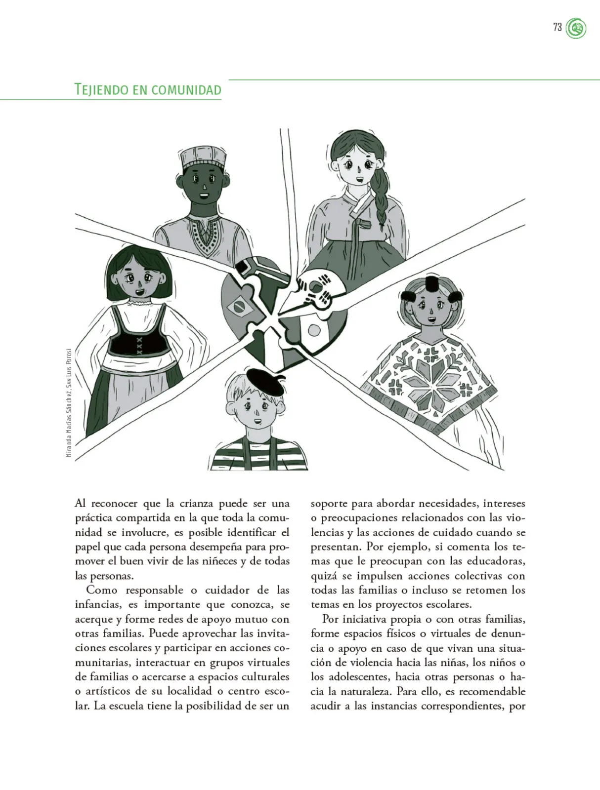 Miniatura página 74 de Crianza para la libertad. Libro para las familias. Fase 2  Libro de Educación Preescolar Grado 1°, 2°, 3°  Ciclo Escolar 2025 - 2026