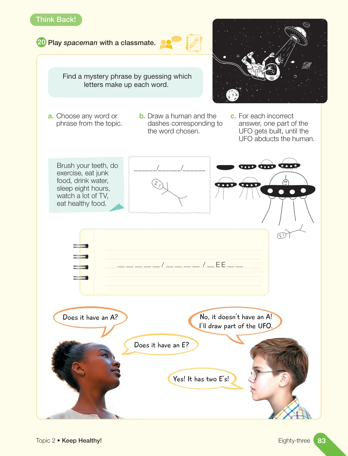 Miniatura página 85 de Inglés – Sexto Básico | Student’s Book MINEDUC – Descargar PDF · 2024