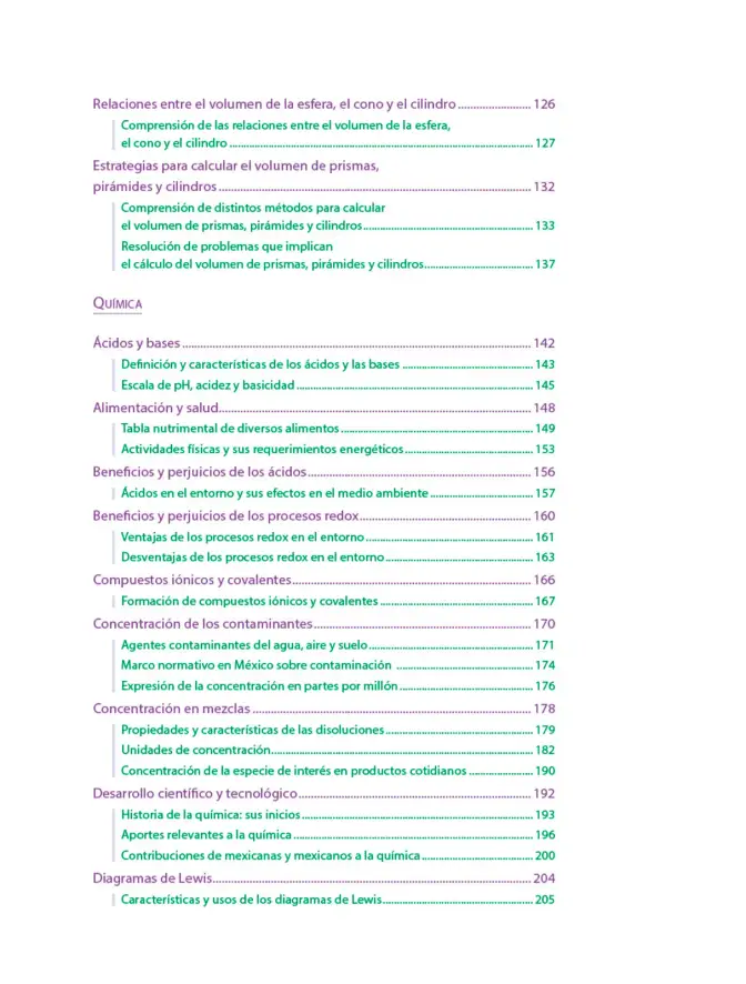 Página 12 de Colección Nanahuatzin. Saberes y pensamiento científico. Libro de Educación Telesecundaria Grado 3° Ciclo Escolar 2025 - 2026