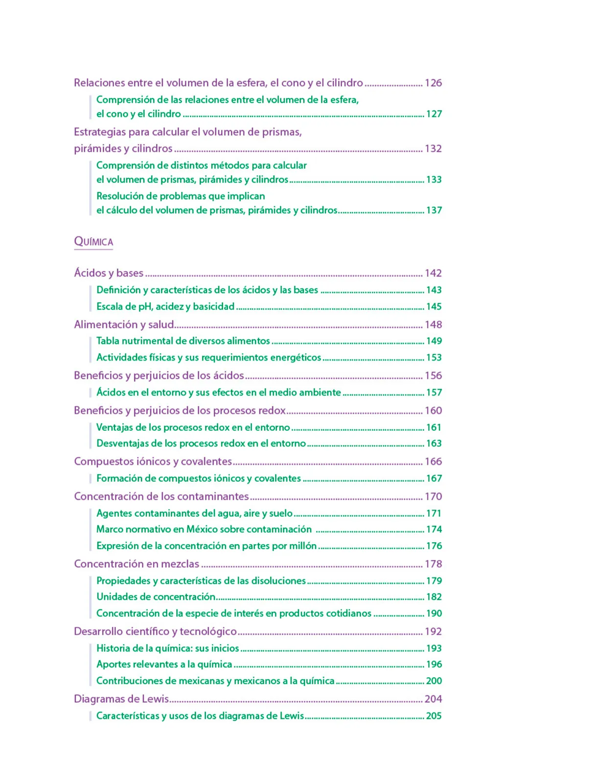 Miniatura página 12 de Colección Nanahuatzin. Saberes y pensamiento científico.   Libro de Educación Telesecundaria Grado 3°  Ciclo Escolar 2025 - 2026