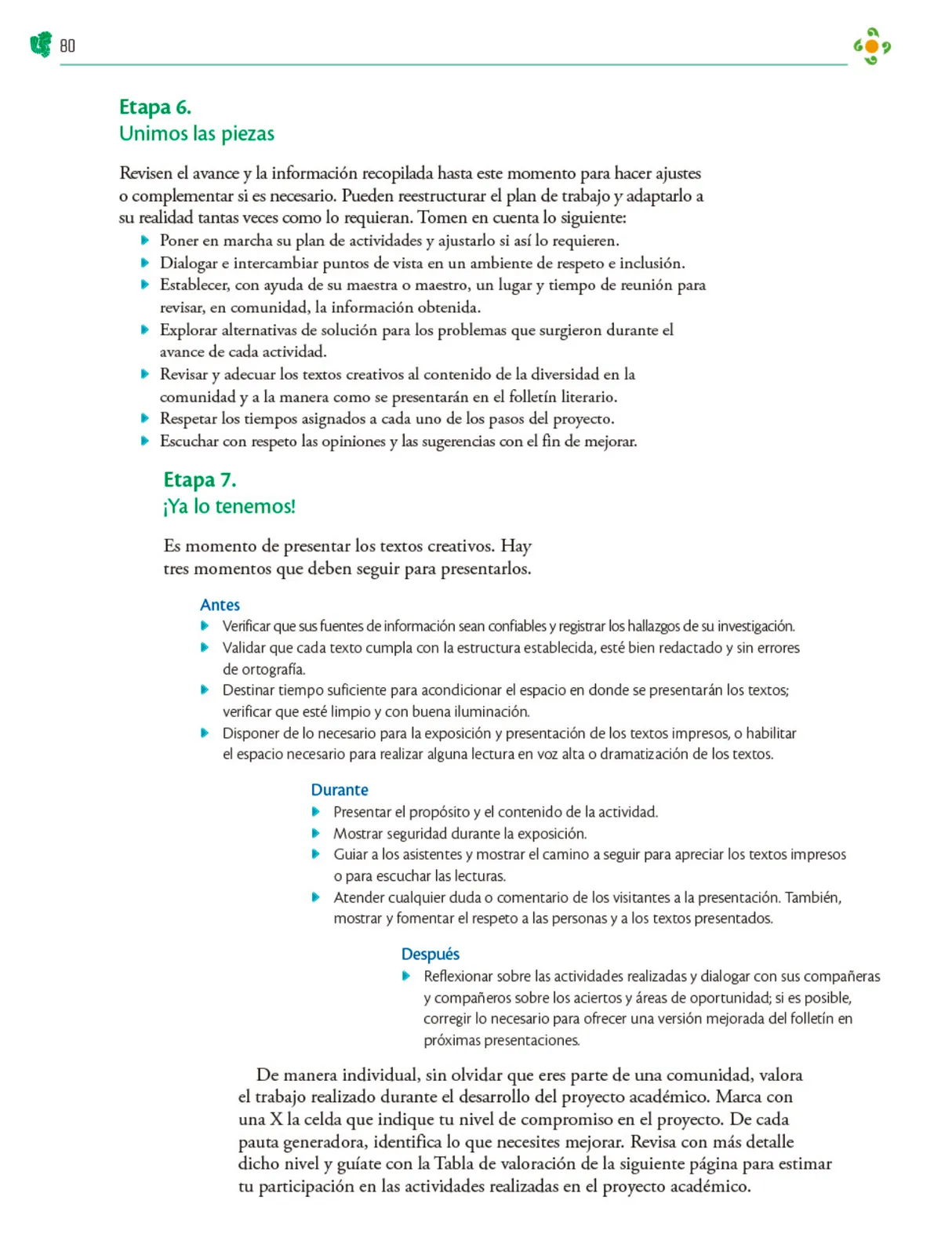 Miniatura página 81 de Colección Nanahuatzin. Nuestro libro de Proyectos.  Tomo III.  Libro de Educación Telesecundaria Grado 3°  Ciclo Escolar 2025 - 2026