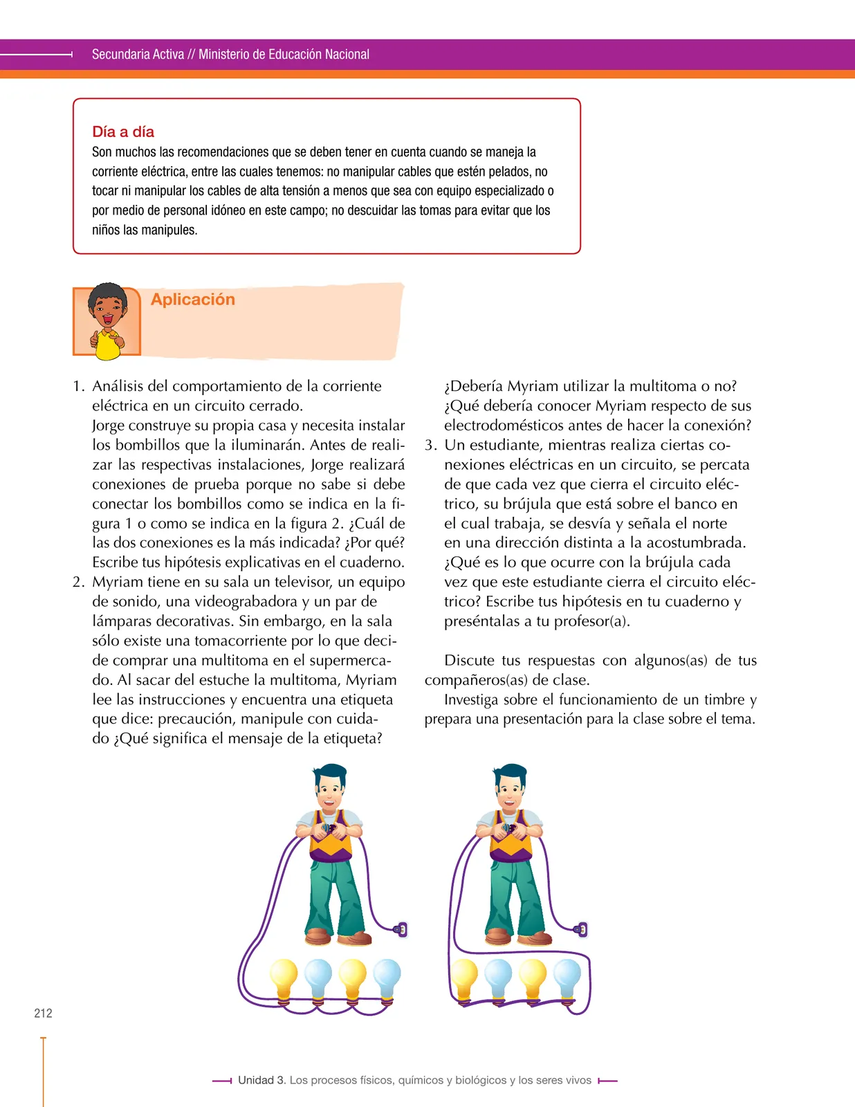 Miniatura página 212 de Ciencias Naturales 8° · Secundaria Activa