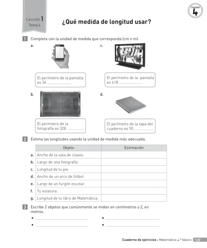 Página 140 de Matemática – Cuarto Básico | Texto del Estudiante MINEDUC – Descargar PDF · 2024